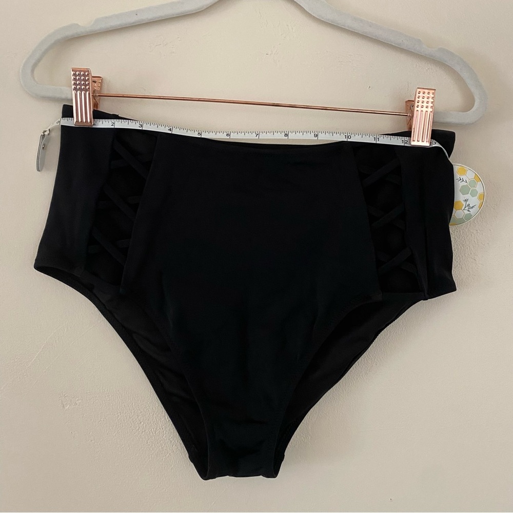 Shade & Shore Black Classic High-Waist Bikini